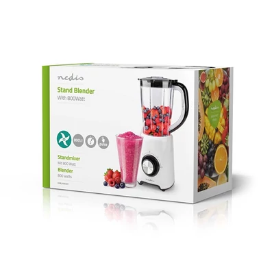 NEDIS KABL300CWT álló mixer, 800W, 1,5L űrtartalom, folyamatos / impulzus működés
