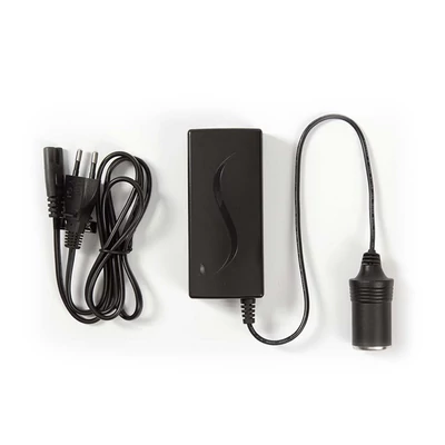 NEDIS POCO100 feszültségátalakító inverter, 60W, 12V, 5A, szivargyújtó kimenet, hálózati áramforrást alakít át 12 V-ra