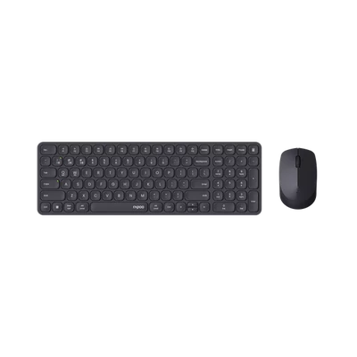 RAPOO 00226491, 9310M BLUETOOTH(3.0+4.0)+2,4GHZ VEZ.NÉLK.BILL.EGÉR SZETT,SÖT.SZÜR.