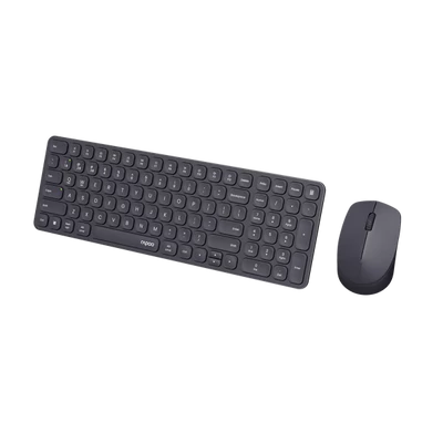 RAPOO 00226491, 9310M BLUETOOTH(3.0+4.0)+2,4GHZ VEZ.NÉLK.BILL.EGÉR SZETT,SÖT.SZÜR.