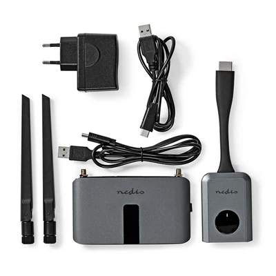 Nedis vezeték nélkűli HDMI transmitter / jeltovábbító VTRA3460GY, max. hatótáv 30m