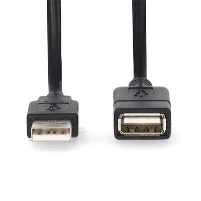 Nedis CCGL60010BK10 USB hosszabító / toldó kábel, USB2.0, hossz: 1m