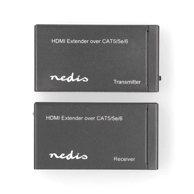 Nedis HDMI extender Cat6 kábelen, 1.65Gbps, 1080p, 60m