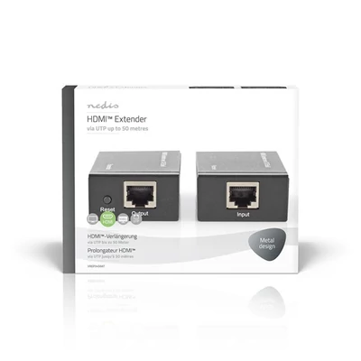Nedis HDMI extender Cat6 kábelen, 1.65Gbps, 1080p, 60m