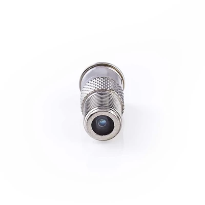 Nedis CSGP41956ME műholdas és antenna adapter, 10 db, F Férfi Gyors, F Nő,  Nikkelezett, 75 Ohm,  Egyenes, Fém, Ezüs