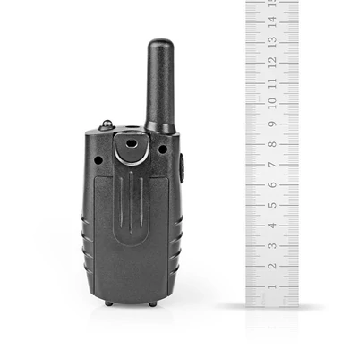 Nedis Walkie-Talkie készlet, 2 kézibeszélő 8 km-ig Frekvencia csat: 8 PTT / VOX akár 2,5 óra Fejhallgató kimenet, fekete