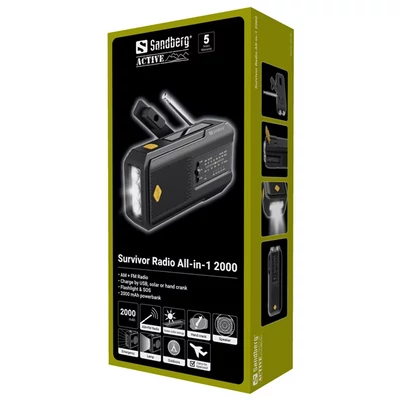 SANDBERG Rádió, Survivor Radio All-in-1 2000
