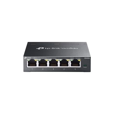 TP-LINK Switch 5x1000Mbps Fémházas Easy Smart (Omada), ES205G