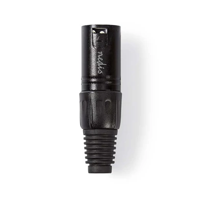NEDIS COTP15900BK szerelhető XLR dugó