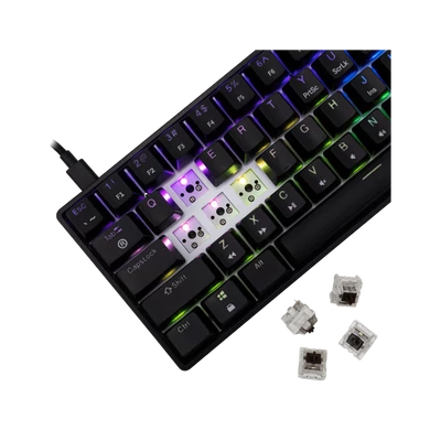 WHITE SHARK GK-004131B/BR-US SHINOBI-2/B-BR-US mech. bill. 61 barna gomb,fekete,angol