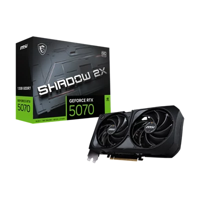 MSI Videokártya PCI-Ex16x nVIDIA RTX 5070 SHADOW 3X 12GB DDR7 OC BULK