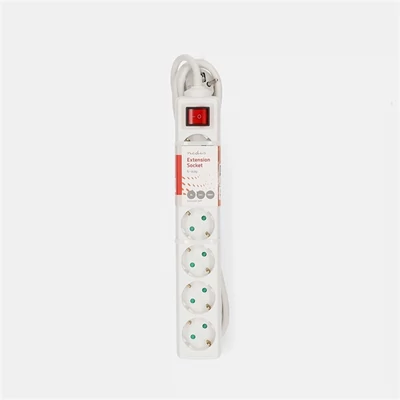 Nedis ESOC630F2WT 6 aljzatos kapcsolós (6-os) elosztó, 3 m, 3680 W, 16 A