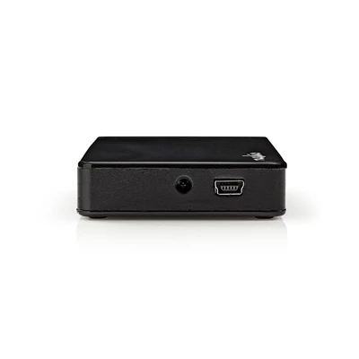 Nedis UHUBU2730BK aktív 7 portos USB HUB, USB 2.0, 5V táp