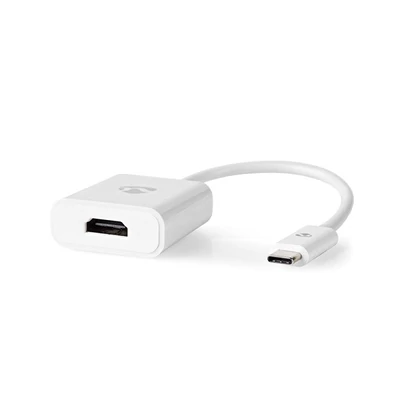 Nedis CCGB64651WT02 USB 3.2 Gen 1, USB-C (USB C) - HDMI 4K@30Hz, 0,20m