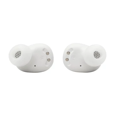 JBL Wave Buds 2 Bluetooth fülhallgató, aktív zajszűrő, mélyhang kiemelés,  IP 54 por és vízálló, 4  mikrofon, fehér