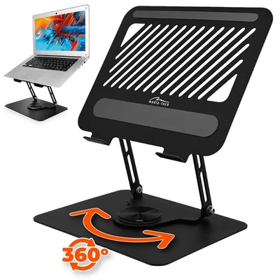 MEDIA-TECH Notebook Állvány ROTO állítható forgatható ergonómikus 10-17