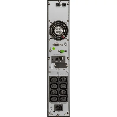 iPOWER UPS, 1000VA, 1000W, 8x IEC C13, SNMP/USB/RS-232, szünetmentes tápegység, LCD kijelző, AVR, online, Rack/Tower