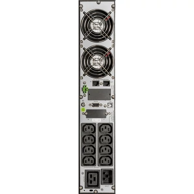 iPOWER UPS, 3000VA, 3000W, 8x C13 + 1x C19, SNMP/USB/RS-232,szünetmentes tápegység, LCD kijelző, AVR, online, Rack/Tower
