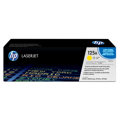 HP CB542A Toner sárga 1.400 oldal kapacitás No.125A