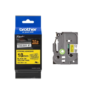 Brother TZe-S641 18 mm széles 8 m hosszú szalagkazetta