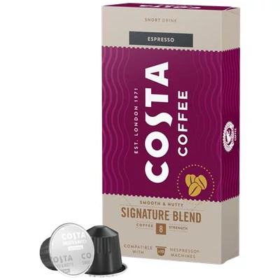 Kávékapszula, Nespresso® kompatibilis, 10 db, COSTA, 