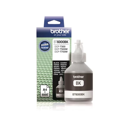 Brother BT6000BK Tintatartály fekete 108 ml 6.000 oldal kapacitás