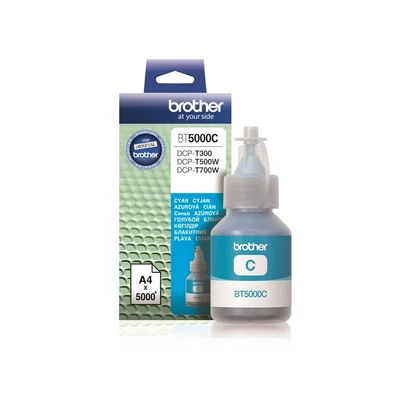 Brother BT5000C Tintatartály cián 48,8 ml 5.000 oldal kapacitás