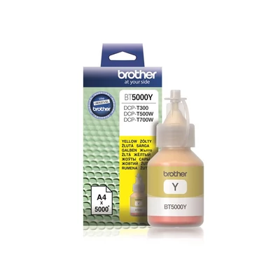 Brother BT5000Y Tintatartály Yellow 48,8 ml 5.000 oldal kapacitás