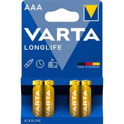 Elem, AAA mikro, 4 db, VARTA 