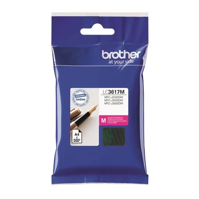 Brother LC3617M Tintapatron Magenta 7,2 ml 550 oldal kapacitás