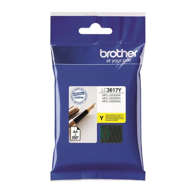 Brother LC3617Y Tintapatron Yellow 7,2 ml 550 oldal kapacitás