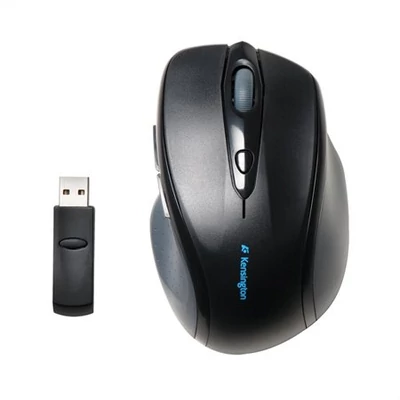 Egér, vezeték nélküli, optikai, normál méret, USB, KENSINGTON 