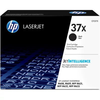 HP CF237X Toner fekete 25.000 oldal kapacitás No.37X