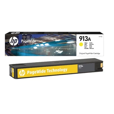 HP F6T79AE Tintapatron sárga 3.000 oldal kapacitás No.913A