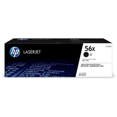 HP CF256X Toner fekete 13.700 oldal kapacitás No.56X