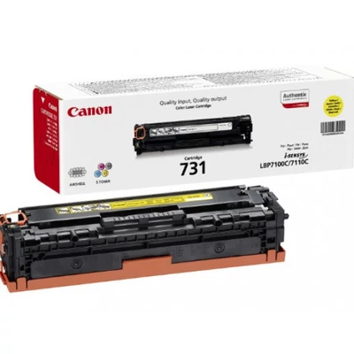Canon CRG731 Toner sárga  1.500 oldal kapacitás