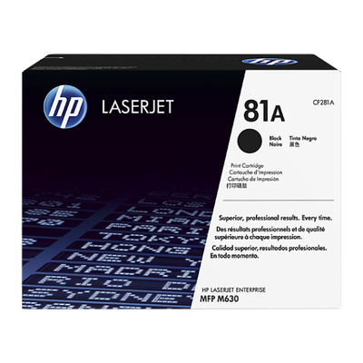 HP CF281A Toner Black 10.500 oldal kapacitás No.81A