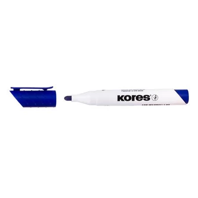 Tábla- és flipchart marker, 1-3 mm, kúpos, KORES 