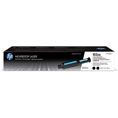 HP W1103AD Toner fekete 2*2.500 oldal kapacitás No.103