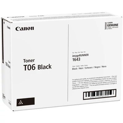 Canon T06 Toner fekete 20.500 oldal kapacitás