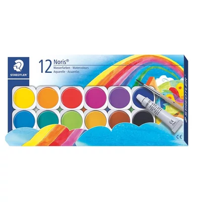 Vízfesték, 12 darabos, STAEDTLER 
