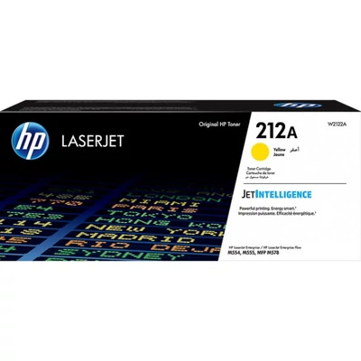 HP W2122A Toner sárga 4.500 oldal kapacitás No.212A
