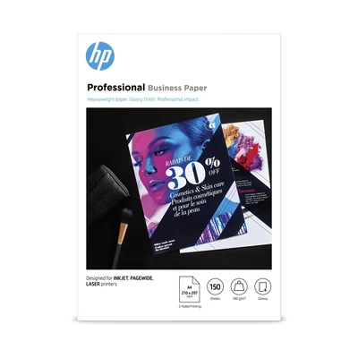 HP Professzionális fényes üzleti papír - 150 lap 180g (Eredeti)