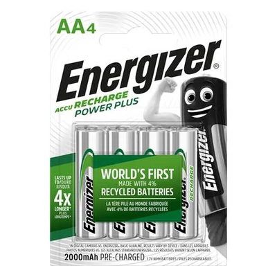 Tölthető elem, AA ceruza, 4x2000 mAh, ENERGIZER 