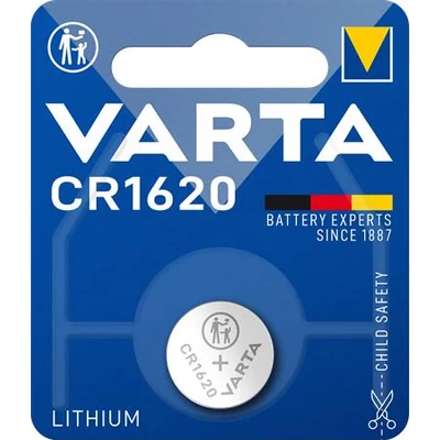 Gombelem, CR1620, 1 db, VARTA 