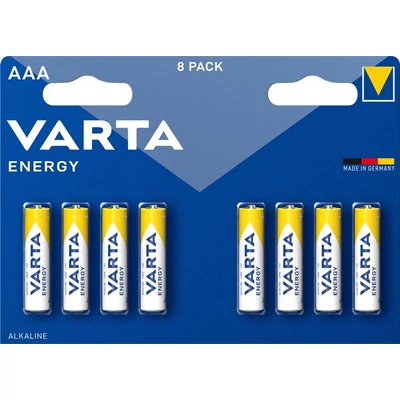 Elem, AAA mikro, 8 db, VARTA 