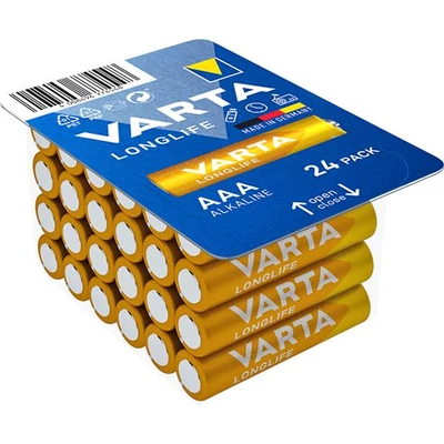 Elem, AAA mikro, 24 db, VARTA 