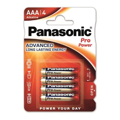 Elem, AAA mikro, 4 db, PANASONIC 