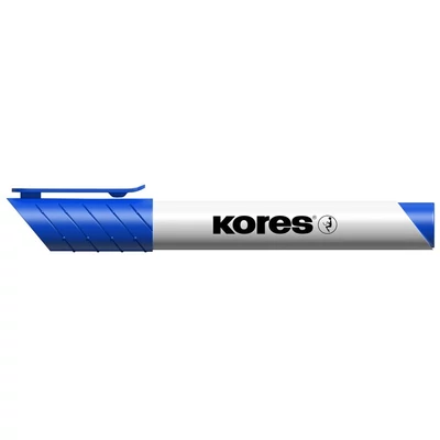 Tábla- és flipchart marker, 3 mm, kúpos, KORES 