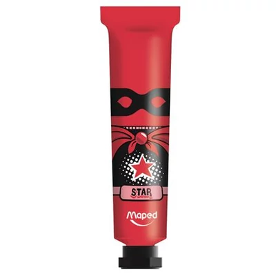 Tempera készlet, 12 darabos, műanyag dobozban, MAPED